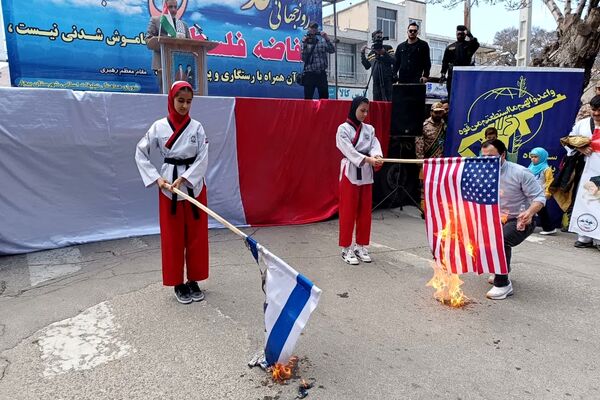 حضور پرشور مردم بیجار در راهپیمایی روز قدس و آخرین نمازجمعه ماه رمضان