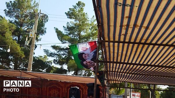 تعزیه خوانی در خیابان طالقانی نیشابور 