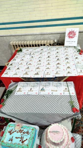 بدرقه دانش‌آموزان معتکف در شهرستان هوراند