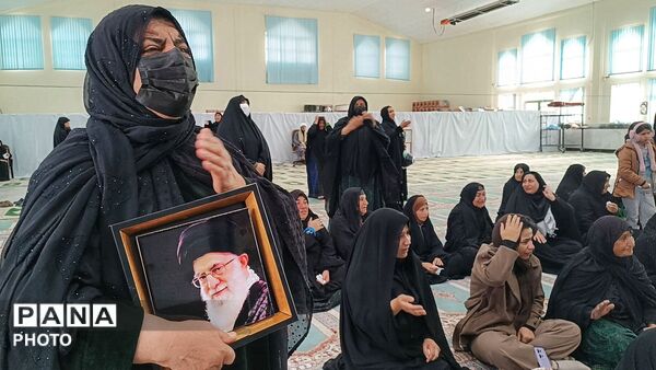 حضور گسترده و پرشور عزاداران مارگونی در شهادت رهبر انقلاب