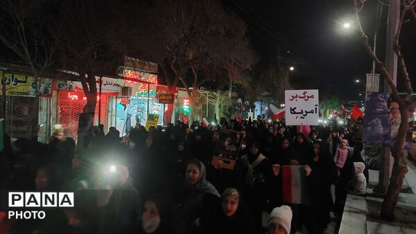 خروش انقلابی مردم ولایتمدار شیروان 