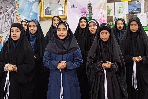 افتتاحیه طرح مصباح الهدی در مدرسه لاله‌های انقلاب شهرستان ورامین