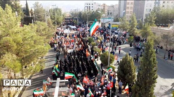 رزمایش جانفدایان ایران در شهرستان بیرجند