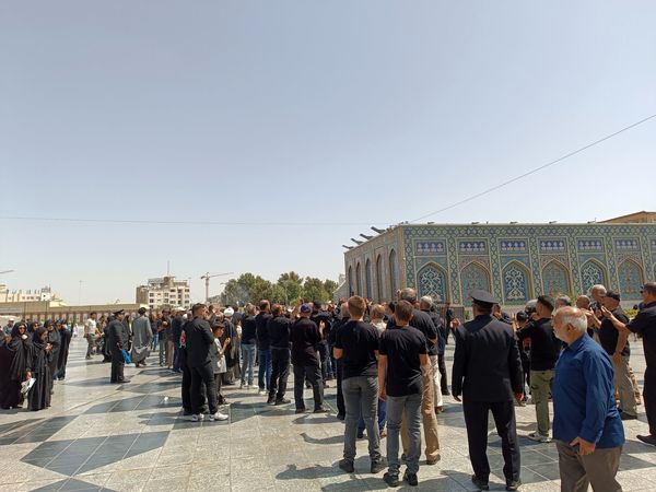 مراسم پیاده‌روی جاماندگان اربعین در مشهد