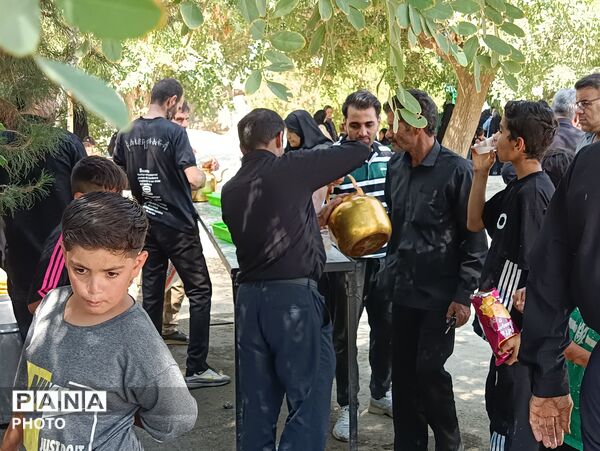 آیین عزاداری آخر ماه صفر با حضور مردم مؤمن روستای آورزمان