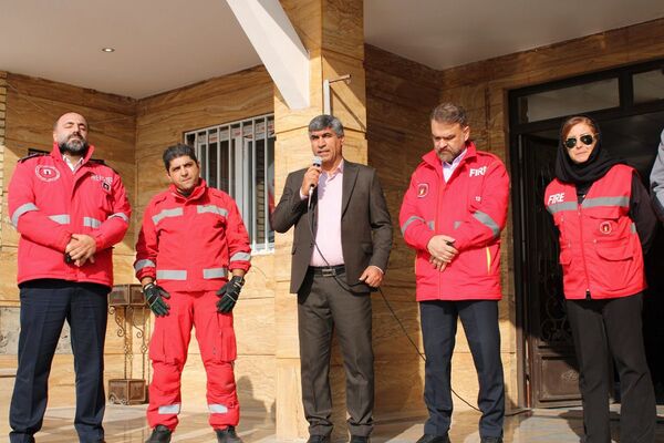 مانور سراسری زلزله و ایمنی در پردیس