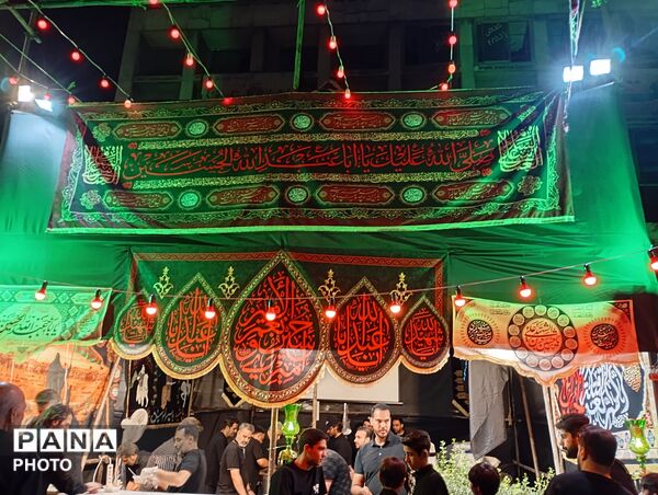 مراسم شام غریبان حضرت اباعبدالله الحسین (ع)در جوار حرم مطهر رضوی