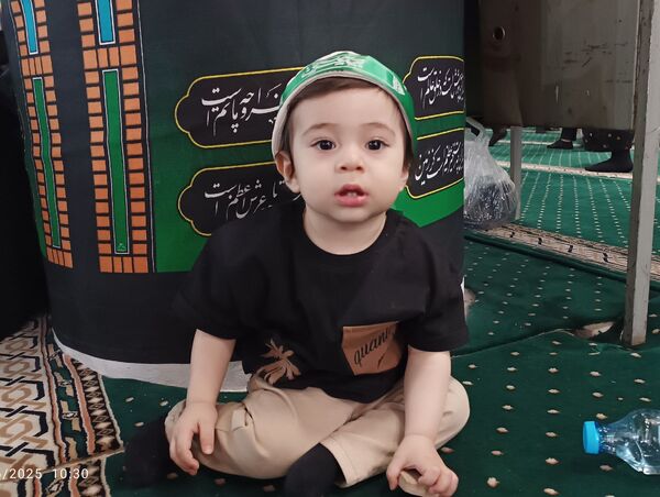 زمزمه‌های «یا علی‌اصغر(ع)» در مصلی زنجان طنین‌انداز شد