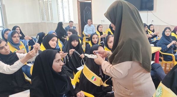 پیش‌ اردوی ملی دختران استان بوشهر 
