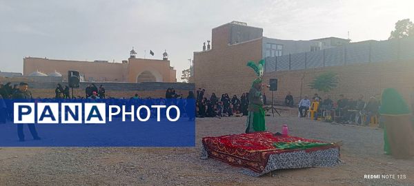 مراسم تعزیه‌خوانی در شهرستان خلیل‌آباد