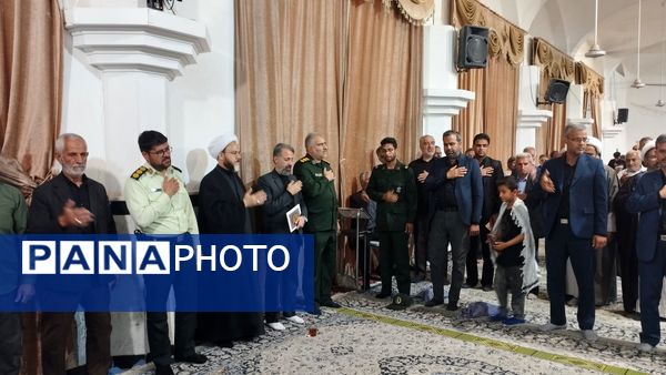 مراسم ترحیم شهید آیت الله رئیسی و همراهانشان در خلیل‌آباد