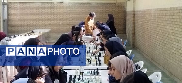 مسابقات شطرنج متوسطه دختران شهرستان قدس 