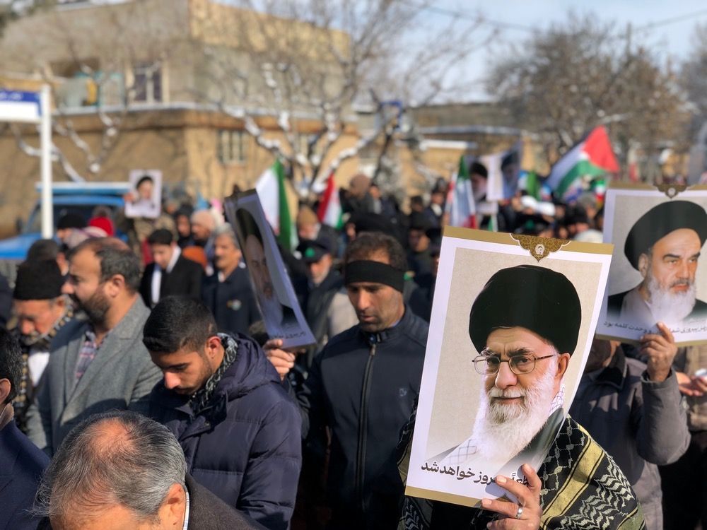 حماسه‌آفرینی دیگر از مردم منطقه رضویه در راهپیمایی 22بهمن