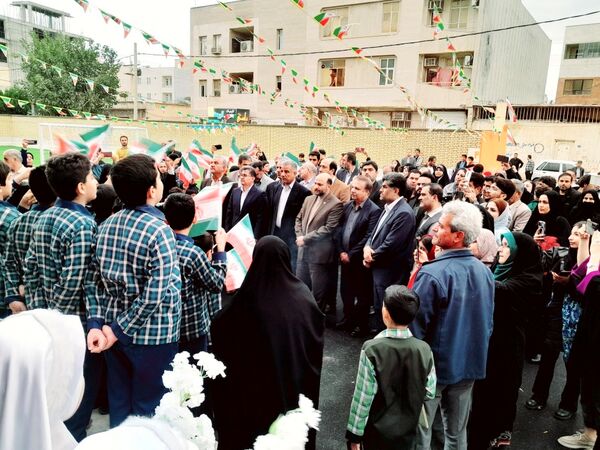 افتتاح مدرسه  ۱۲ کلاسه فروغی بسطامی در بوشهر