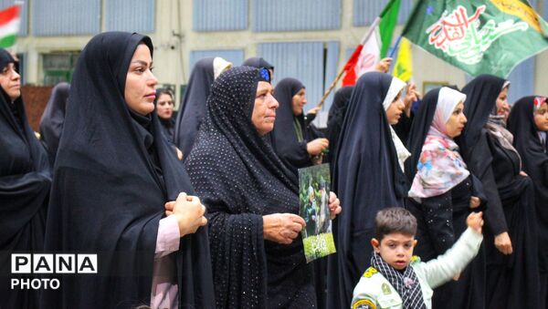 شهرستان مارگون صف بسته به خون خواهی رهبر شهید