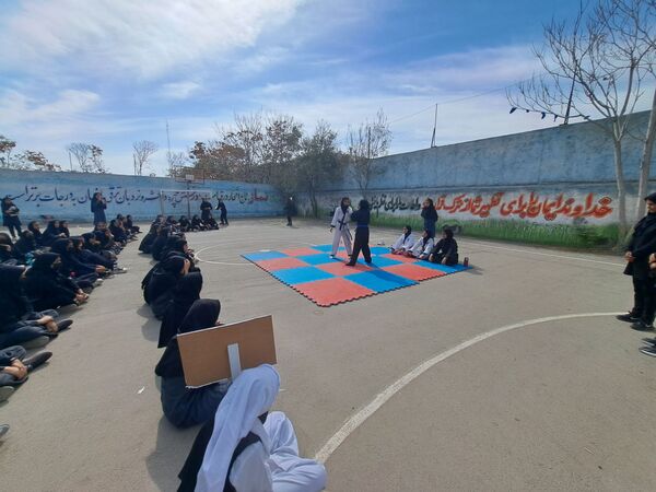 المپیاد ورزشی درون مدرسه ای در آموزشگاه تکتم باخرز