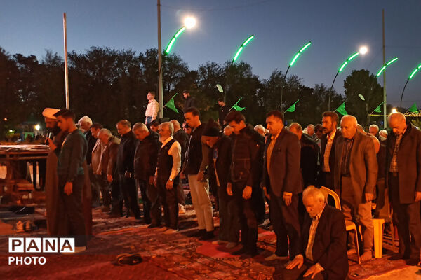 جشن مردمی ولادت امام رضا(ع) در آباده