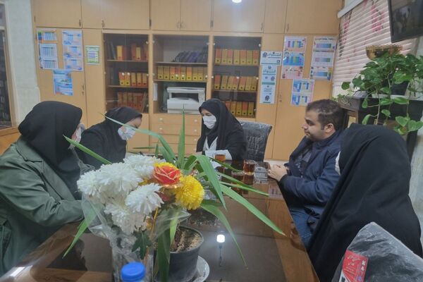 بازدید از وضعیت بهداشت و پایگاه‌های تغذیه سالم مدارس پاکدشت 