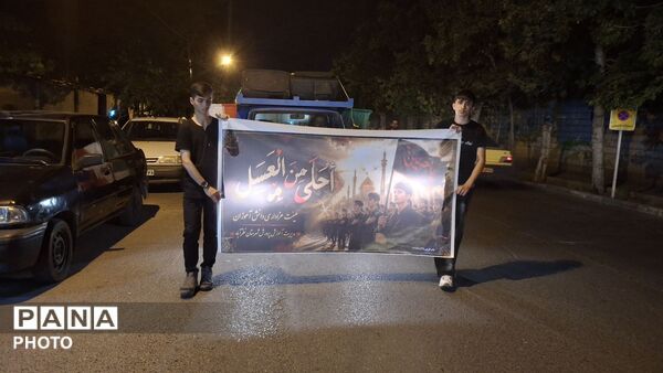 آیین «احلی من العسل» در نظرآباد با حضور پرشور دانش‌آموزان حسینی