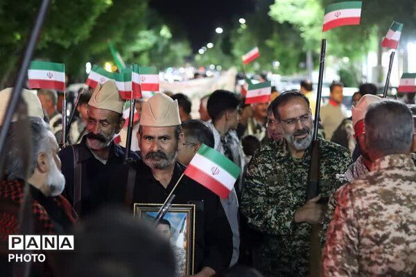 نمایش اقتدار، رزم و حماسه بسیجیان ابرکوه