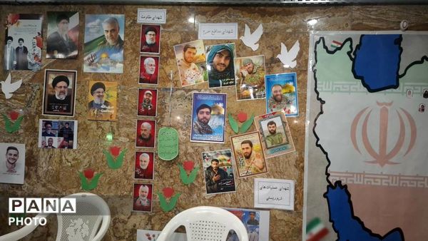 آیین افتتاحیه پاتوق نوجوانانه برمدار ایران سازمان دانش آموزی خراسان رضوی