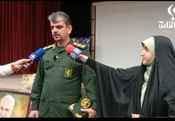  اجتماع بزرگ ایثارگران دشتستان در شهر برازجان 