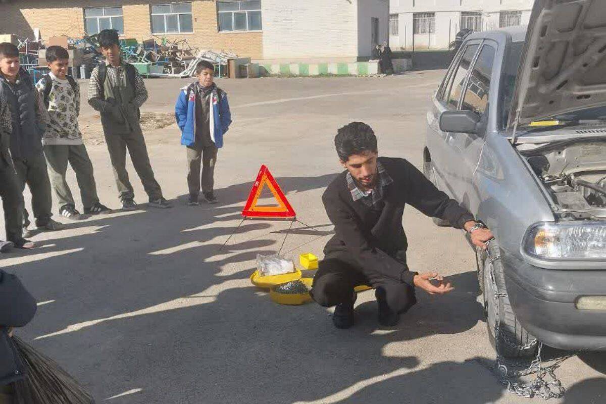 یک روز پرشور و ماندگار در مدرسه باقرالعلوم فیروزکوه