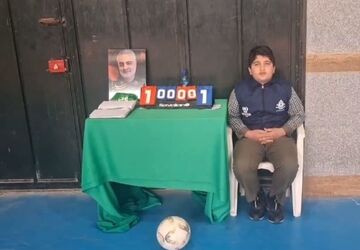 برگزاری مسابقات فوتسال بین‌مدرسه‌ای به مناسبت دهه فجر