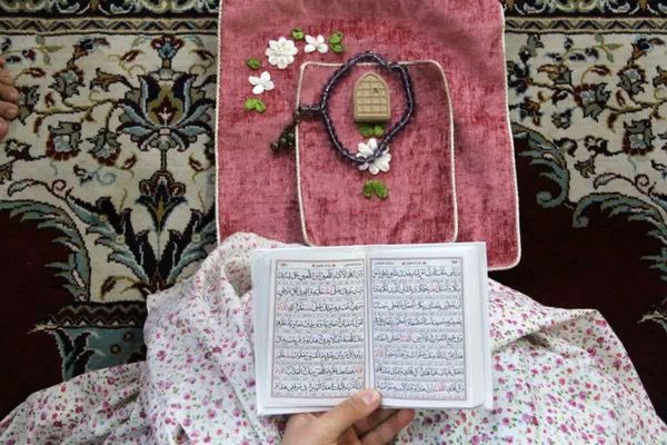 جلوه‌های معنویت و ایثار در اعتکاف مسجد الزهرا(س) قیامدشت