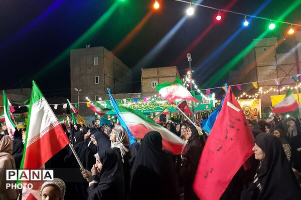 جشن باشکوه عید غدیر در شهرک امیریه؛ تجدید پیمان با ولایت علوی