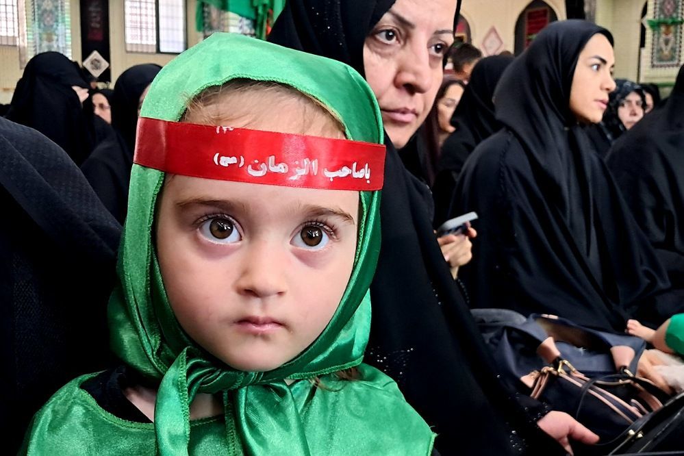 همایش عظیم شیرخوارگان حسینی  در حسینیه اعظم محله جیلارد شهرستان  دماوند 