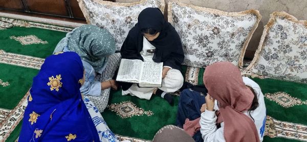 حضور پرشور پیشتازان سیریک در اعتکاف دانش‌آموزی