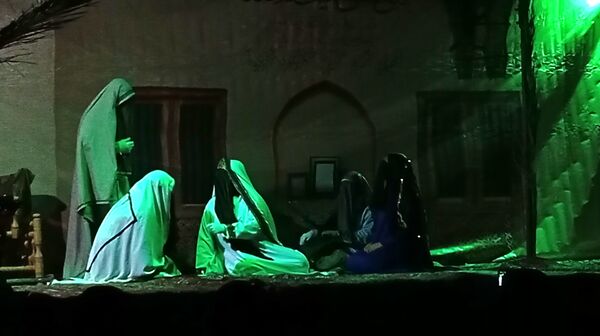 نمایش آیینی «لاله‌ای در آتش»
