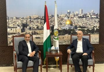 دیدار عراقچی با رئیس شورای سیاسی حماس در دوحه