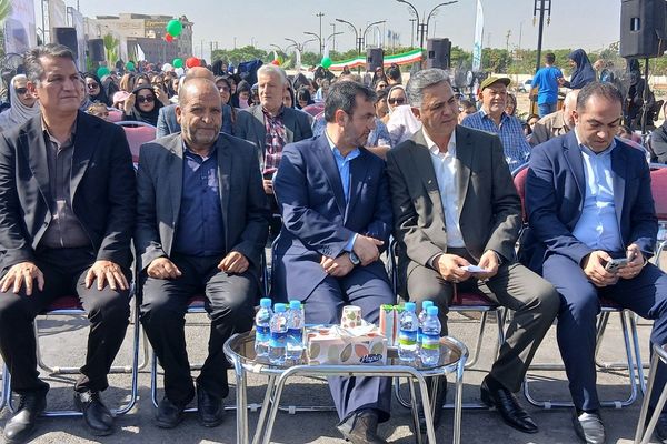 آیین افتتاحیه فاز اول بوستان سلامت باقرشهر 