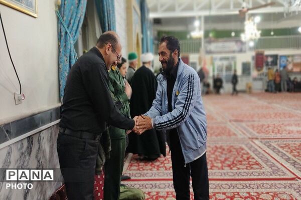 مراسم احیاء و عزاداری شب دوم قدر در مسجد جامع شهر بار نیشابور 