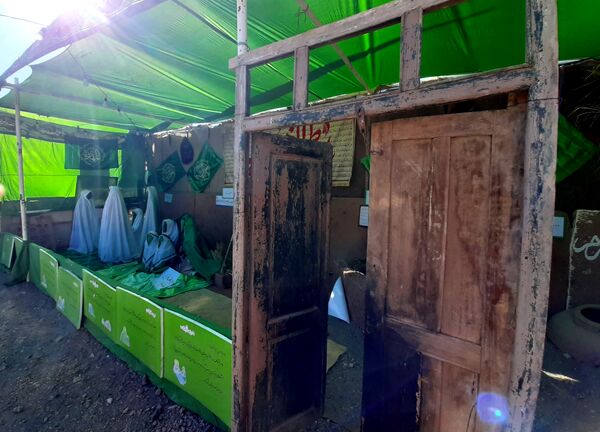 نمایشگاه یاس کبود، جلوه‌ای از عشق فاطمی در دل جلگه رخ