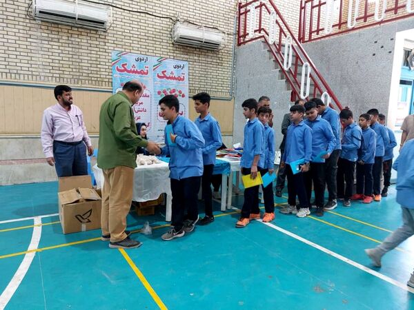 اردوی تمشک پسران شهرستان‌های جنوبی استان بوشهر در کنگان