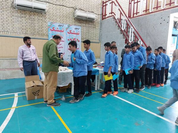 اردوی تمشک پسران شهرستان‌های جنوبی استان بوشهر در کنگان