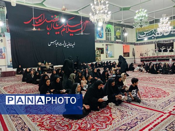 مراسم شام غریبان حضرت رقیه(س) در روستای عارف آباد