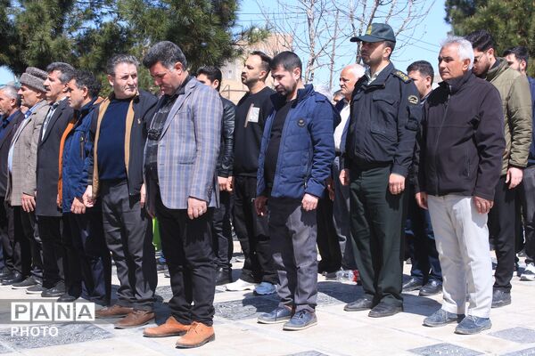 تشییع پیکر شهید سرگرد «جواد عبدی» در حملات آمریکایی - صهیونی