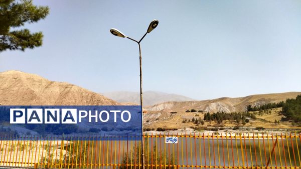 بازدید دانش آموزان پایه دهم دبیرستان شاهد ابوذر غفاری از سد اردوگاه باغرود 