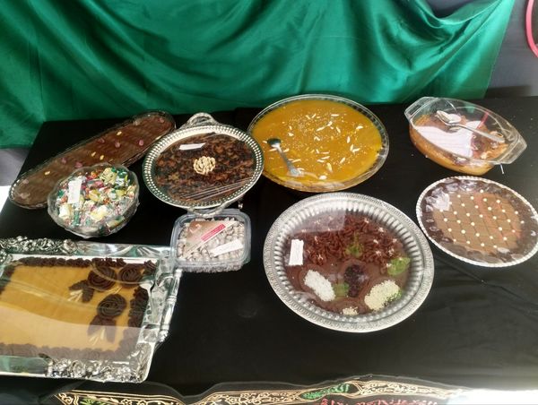 مراسم شهادت حضرت زهرا (س) در دبیرستان رفعت