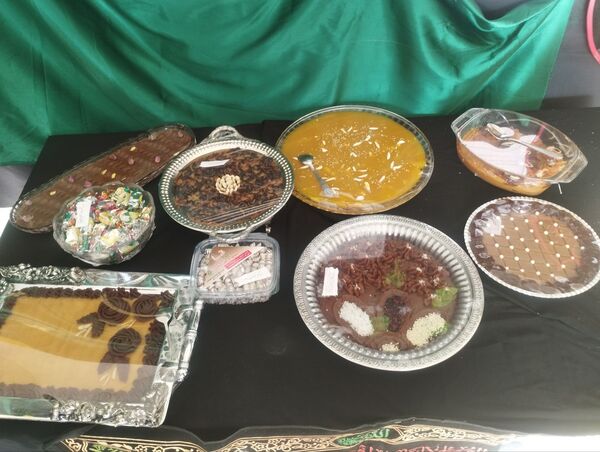 مراسم شهادت حضرت زهرا (س) در دبیرستان رفعت