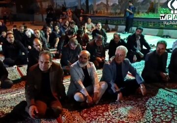  هیئت اجتماع حسینی در اداره آموزش و پرورش ناحیه ۷ مشهد مقدس