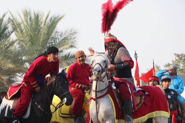 بازآفرینی نوجوان کربلا زیر آسمان لامرد