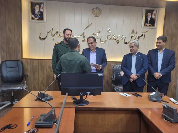تودیع و معارفه مسئول بسیج دانش‌‌آموزی برادران ناحیه یک بندرعباس