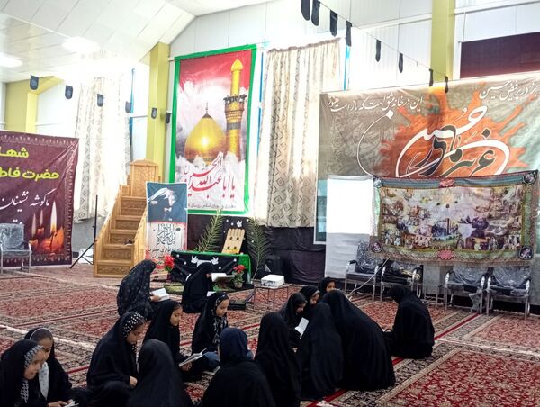 آیین سوگواری دهه فاطمیه در خلیل آباد