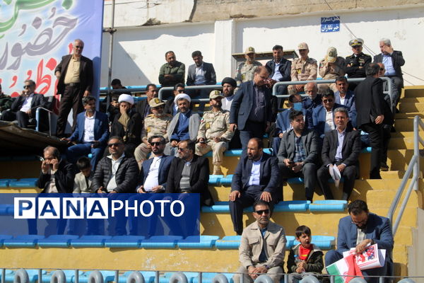 راهپیمایی یوم الله ۲۲  بهمن با حضور پرشور مردم در بوشهر 