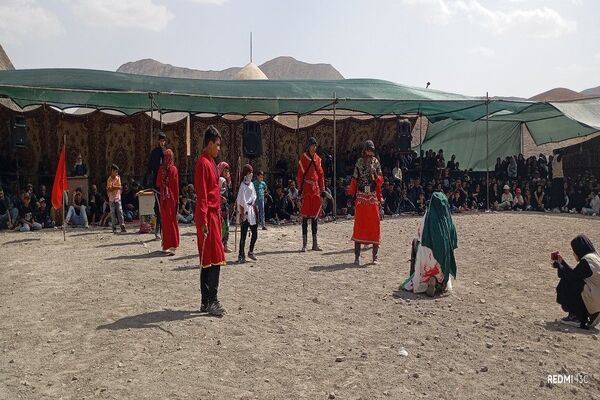مراسم تعزیه خوانی اربعین حسینی در شهر نیشابور